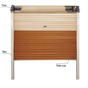Cửa Cuốn Tấm Liền Austdoor Serie2